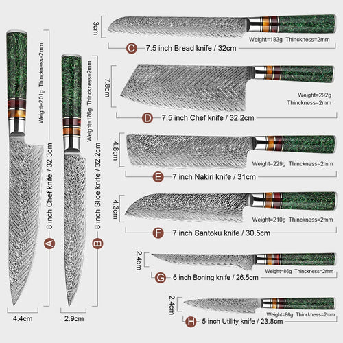 Damascus Chef's Knife