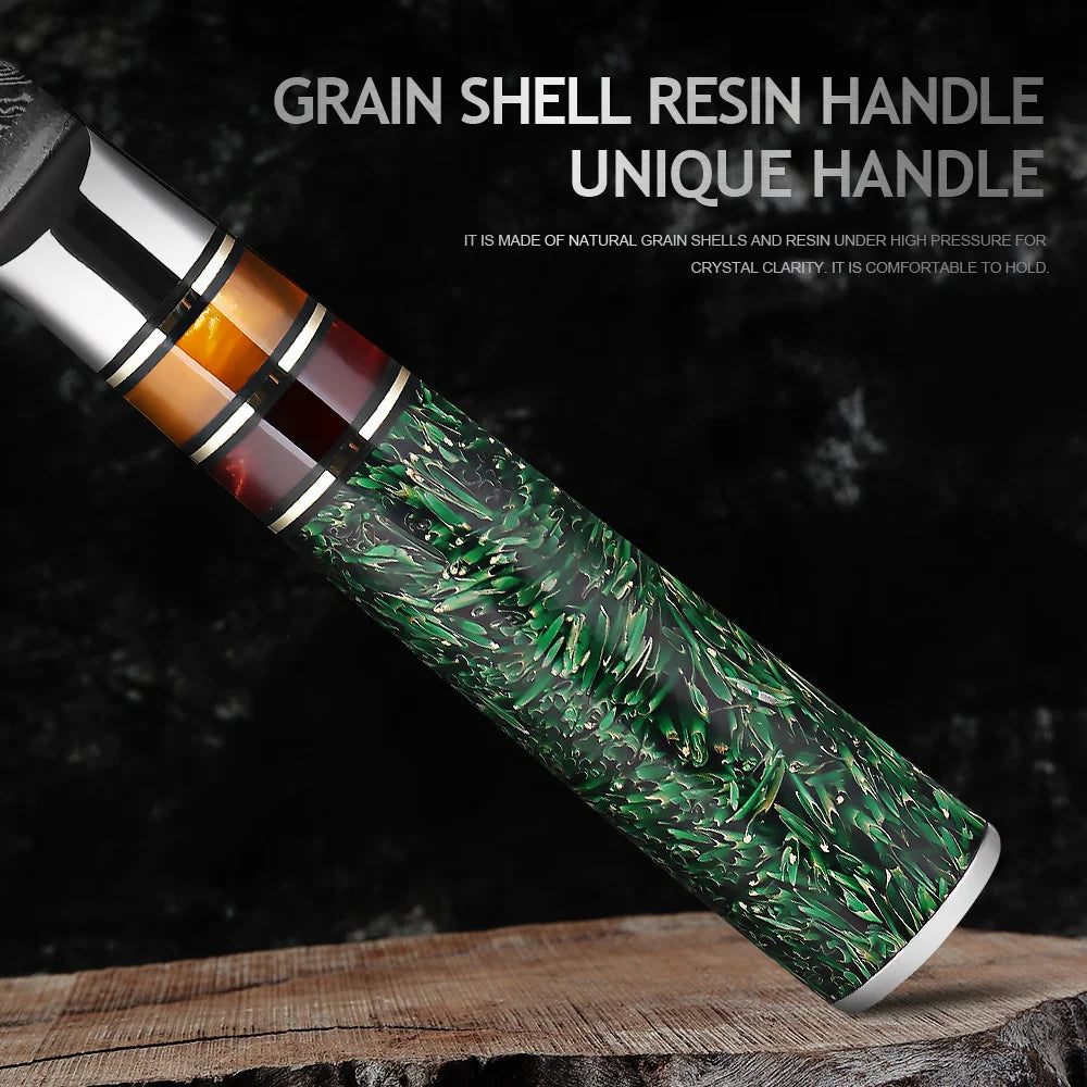 The Damascus Chef's Knife