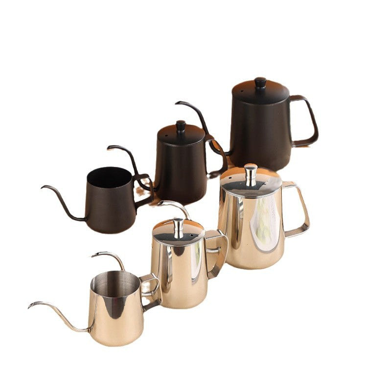 Pour-Over Kettle with Fine Spout, 304 Long Spout Kettle, Coffee Pot for Drip Coffee, Filter Cup, Coffee Utensils, Coffee Cup