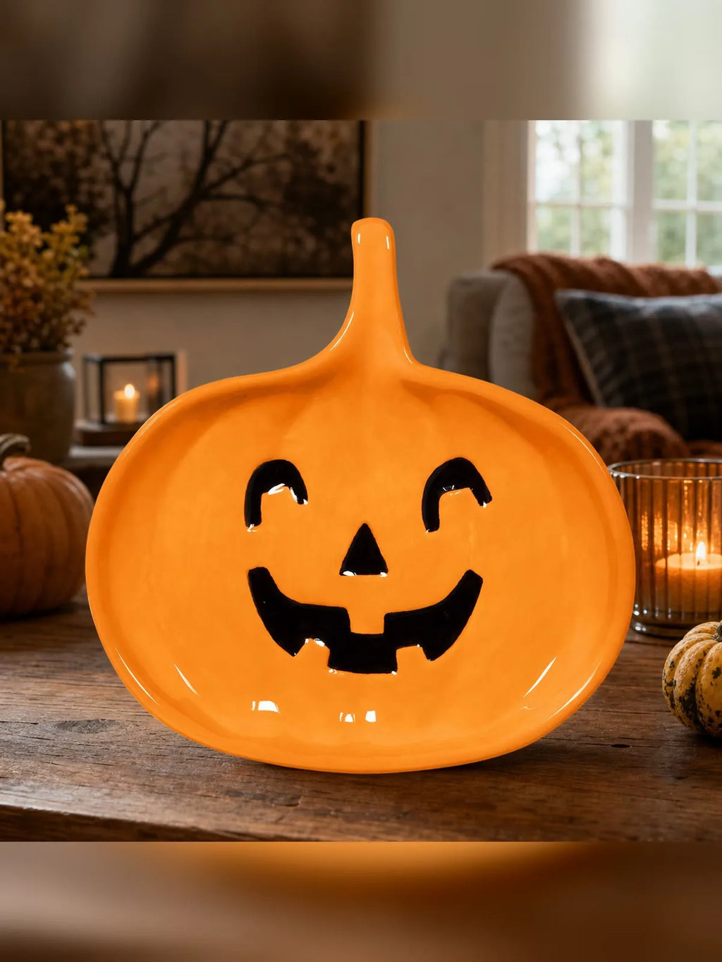 Pumpkin Bathroom Tray