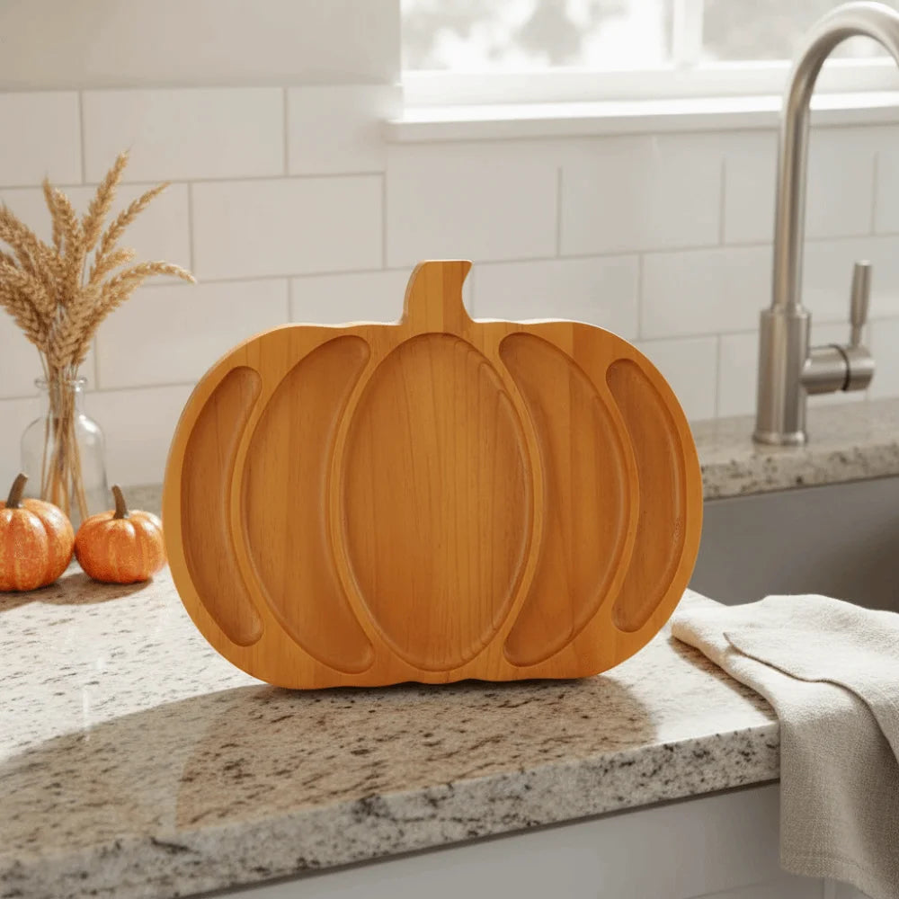 Pumpkin Charcuterie Snack Tray