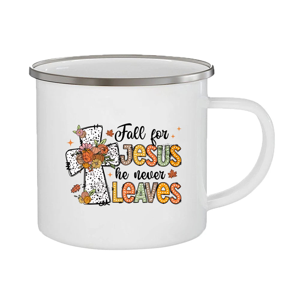 Fall Lover Enamel Mug