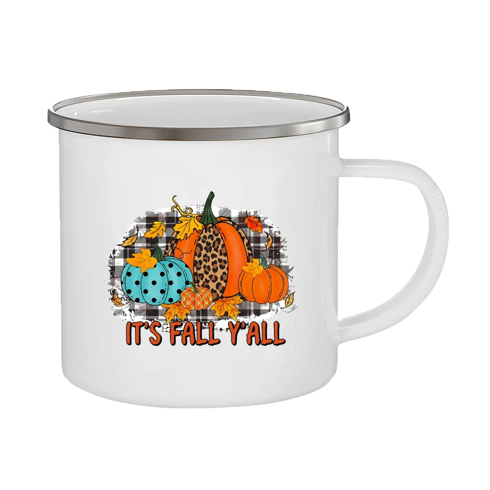 Fall Lover Enamel Mug