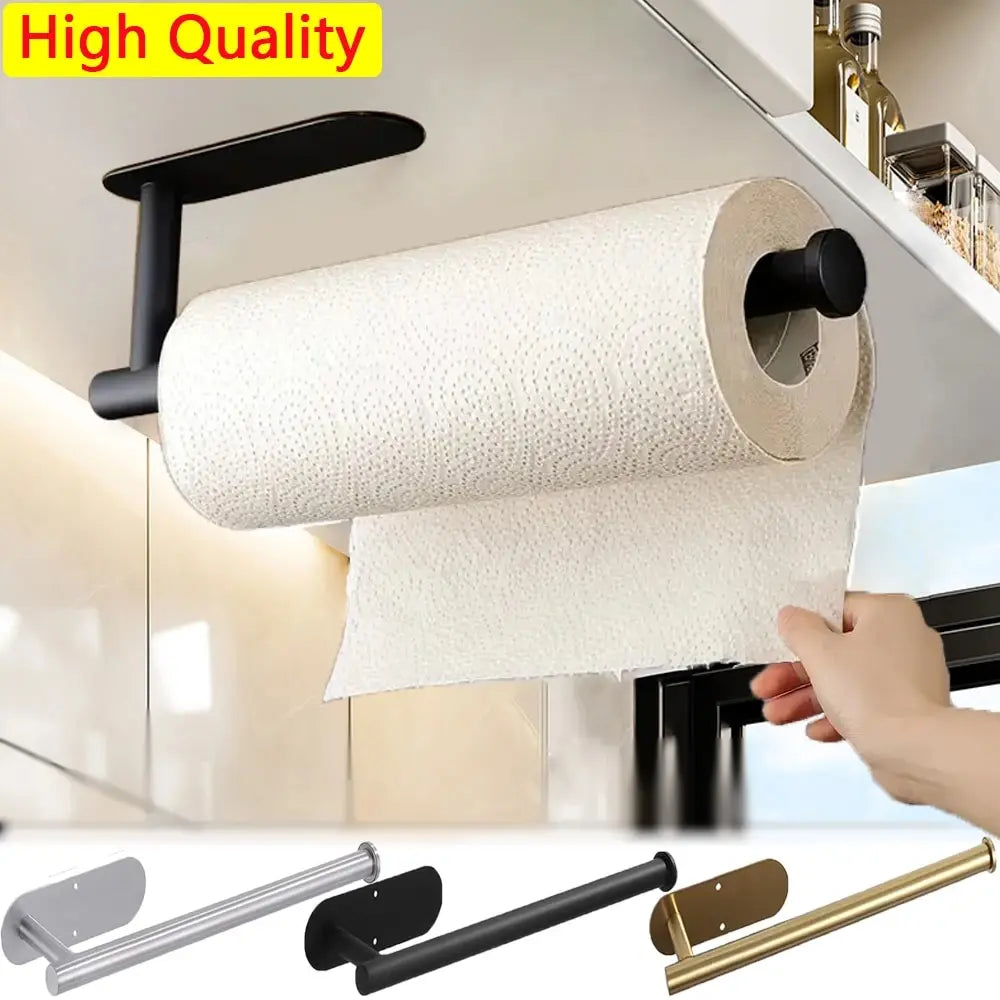 Kitchen Paper Towel Holder / Adhesive Tissue Hanger