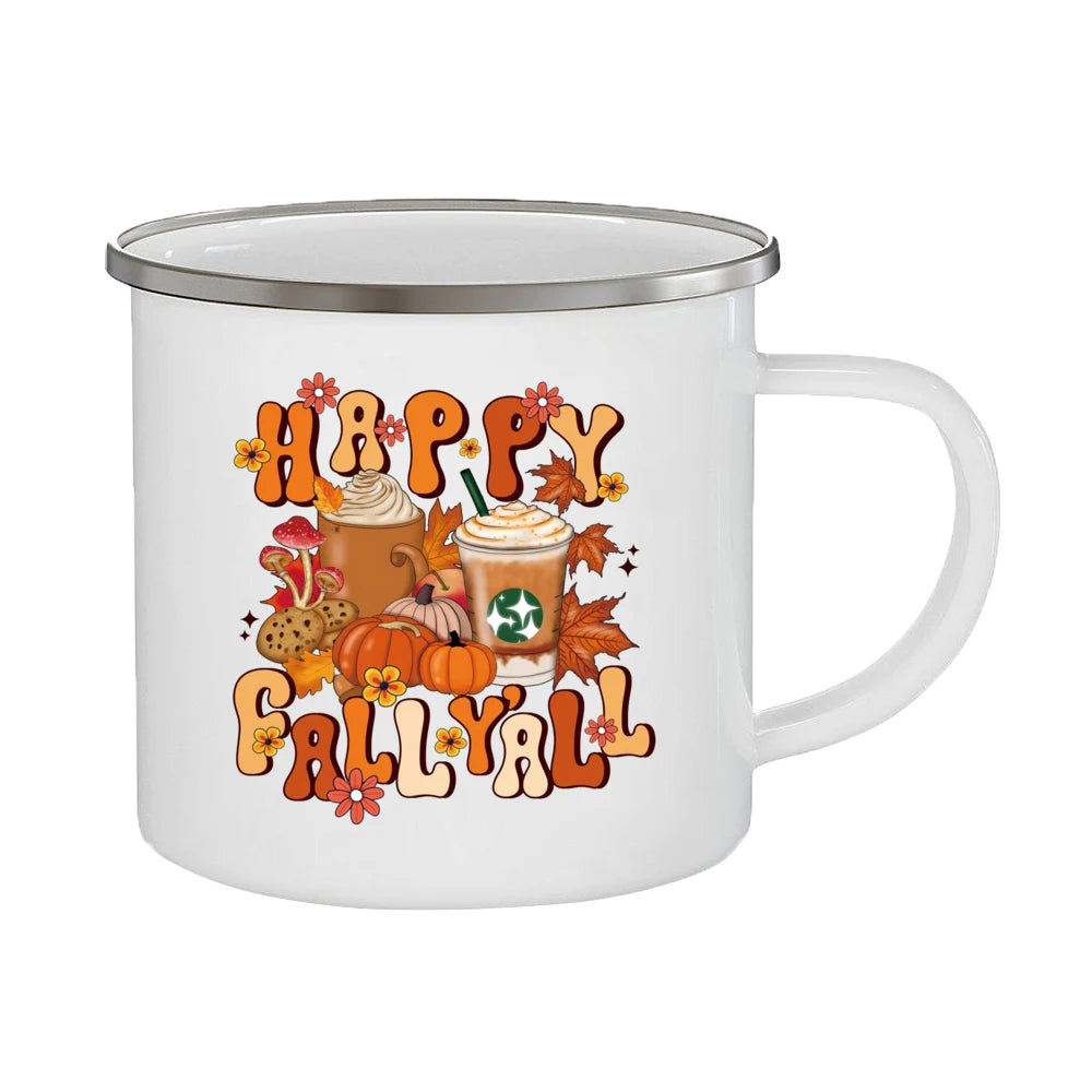 Fall Lover Enamel Mug