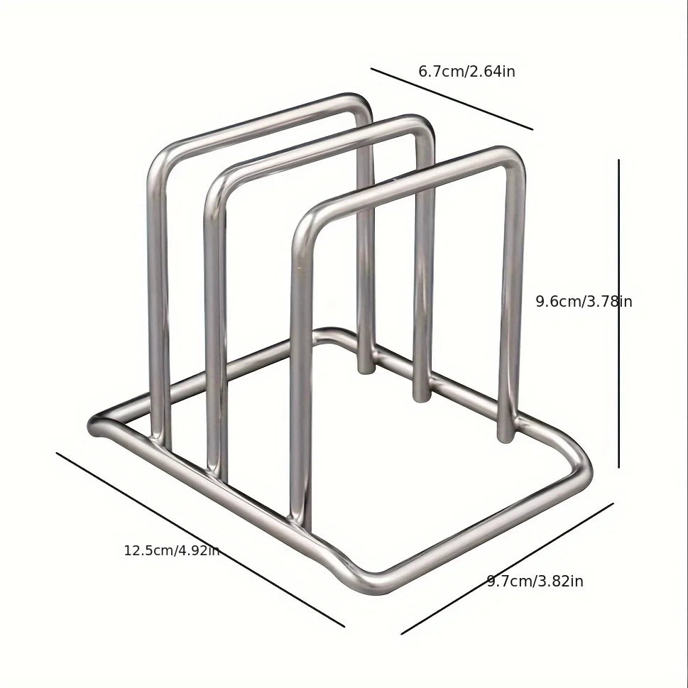 Pot Lid and Cutting Board Organizer Combo