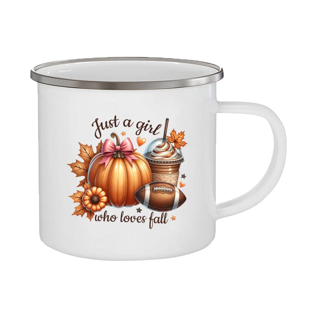 Fall Lover Enamel Mug