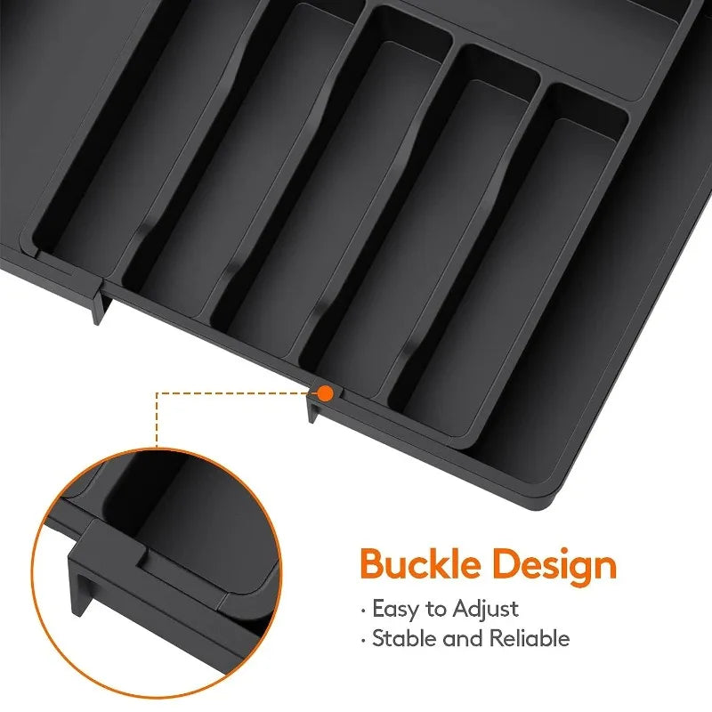 Adjustable Flatware Tableware Organizer