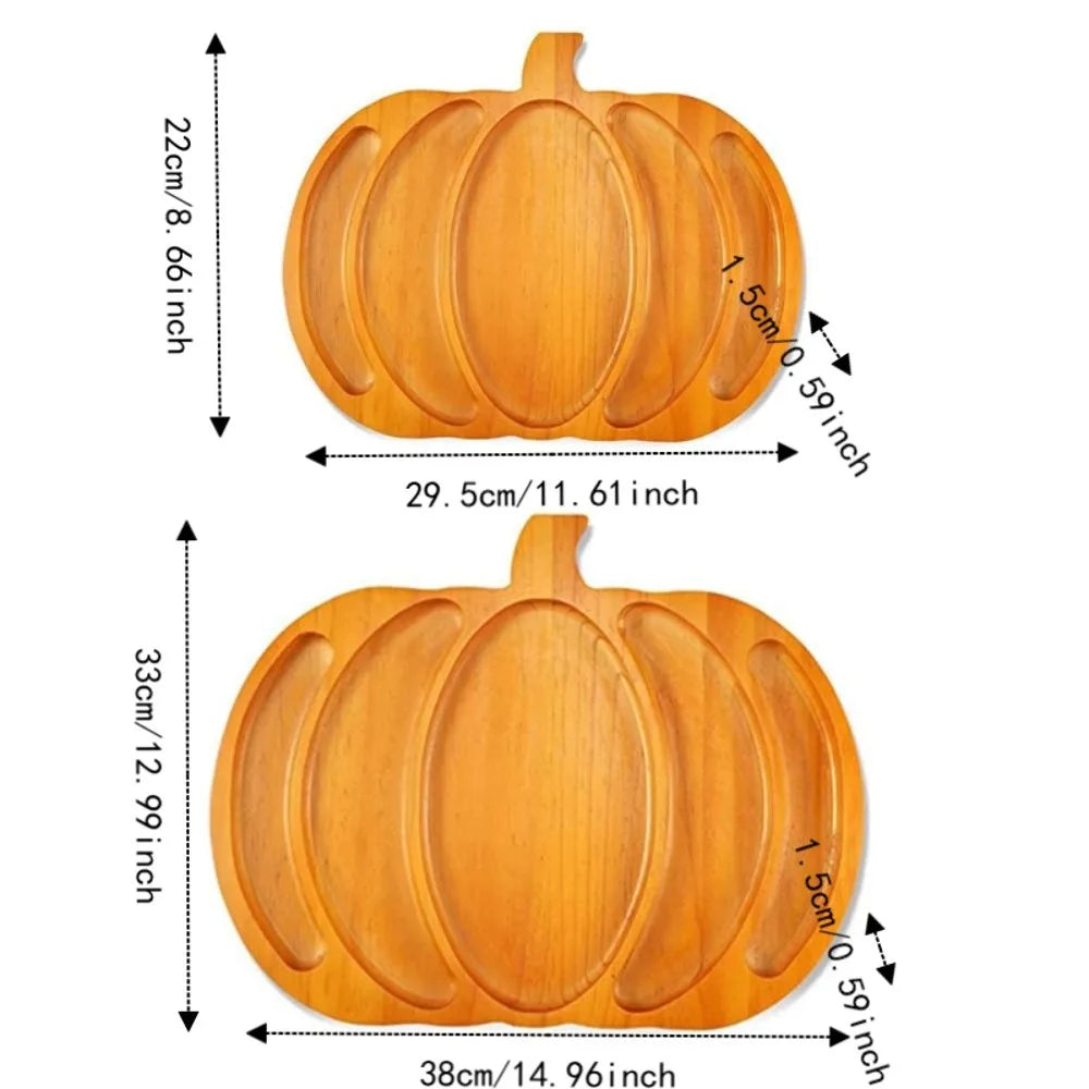 Pumpkin Charcuterie Snack Tray