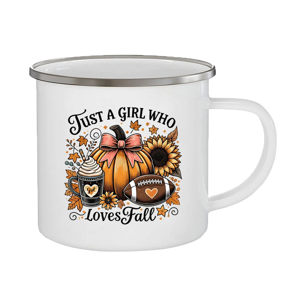Fall Lover Enamel Mug