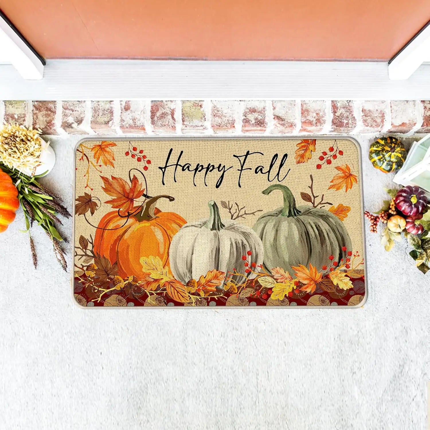Fall Maple Leaf Floor Mat
