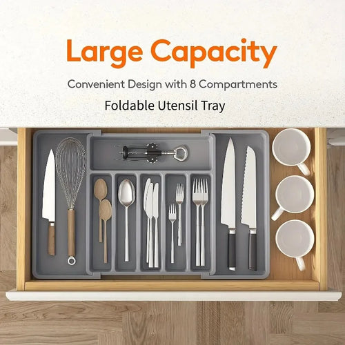 Adjustable Flatware Tableware Organizer