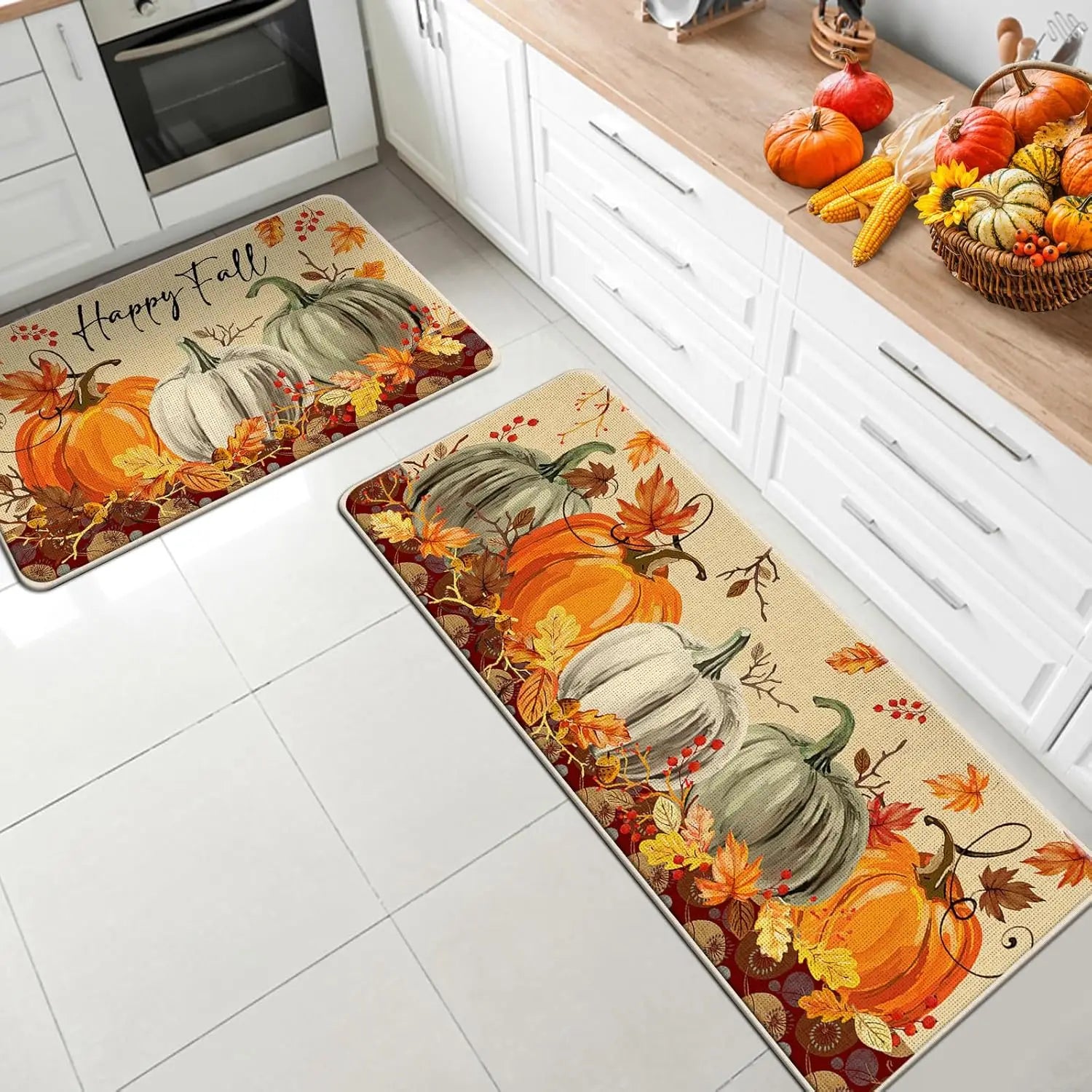 Fall Maple Leaf Floor Mat