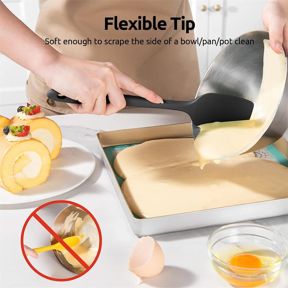 High-Heat Silicone Spatula Set