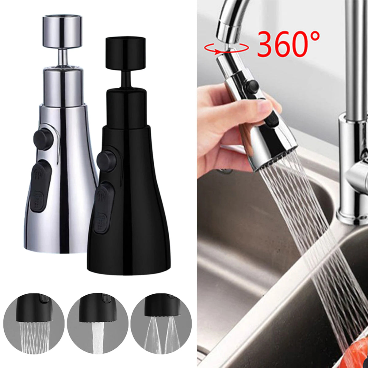 The 360° Faucet Extender