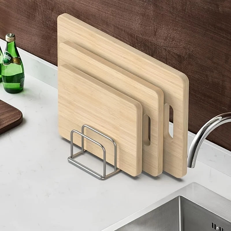 Pot Lid and Cutting Board Organizer Combo