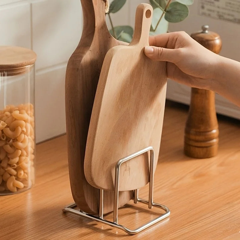 Pot Lid and Cutting Board Organizer Combo