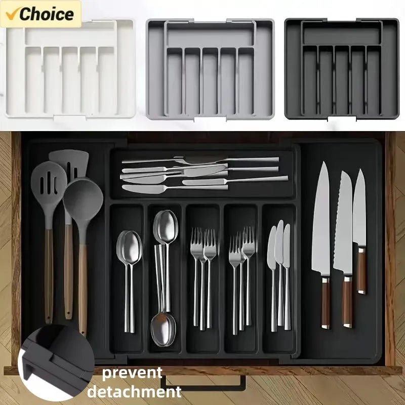Adjustable Flatware Tableware Organizer