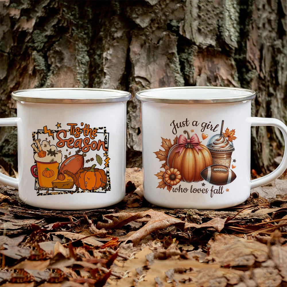 Fall Lover Enamel Mug