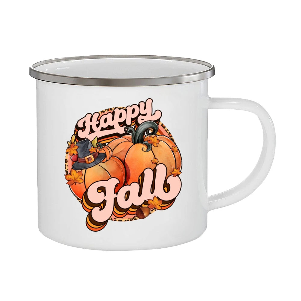 Fall Lover Enamel Mug