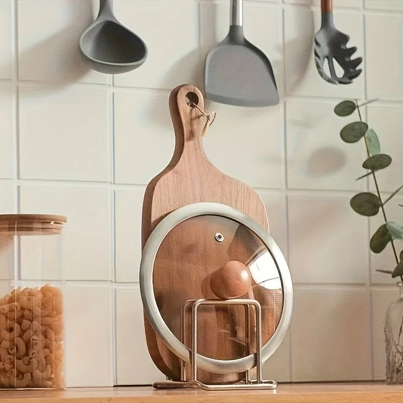 Pot Lid and Cutting Board Organizer Combo